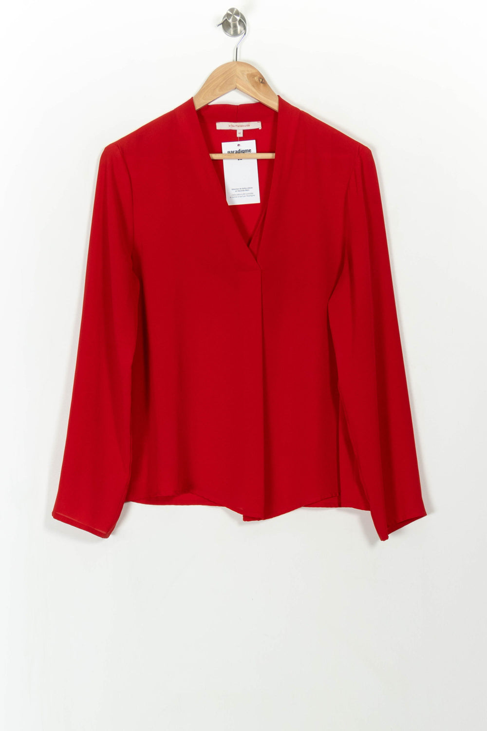 Blouse Rouge - Taille XL/42 de la marque La Fée Maraboutée | PARAD108860 - Vendu par Paradigme - Image 2