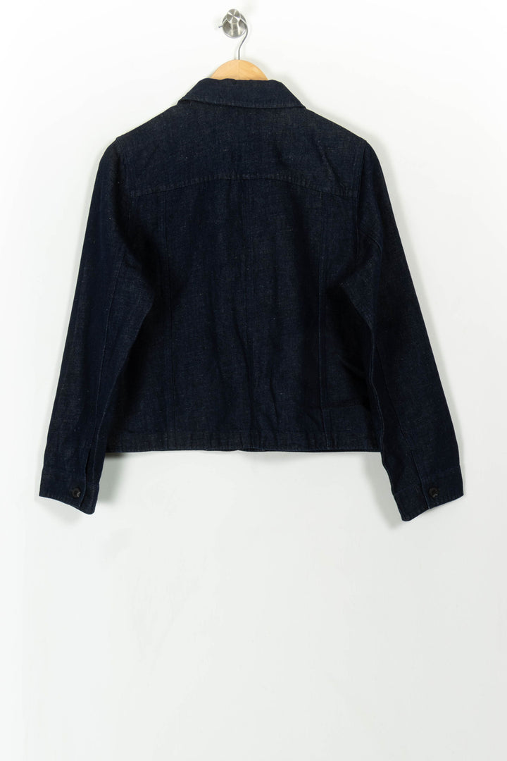 Veste en Jean Bleue - Taille M/38 de la marque Comptoir des Cotonniers | PARAD108864 - Vendu par Paradigme - Image 4