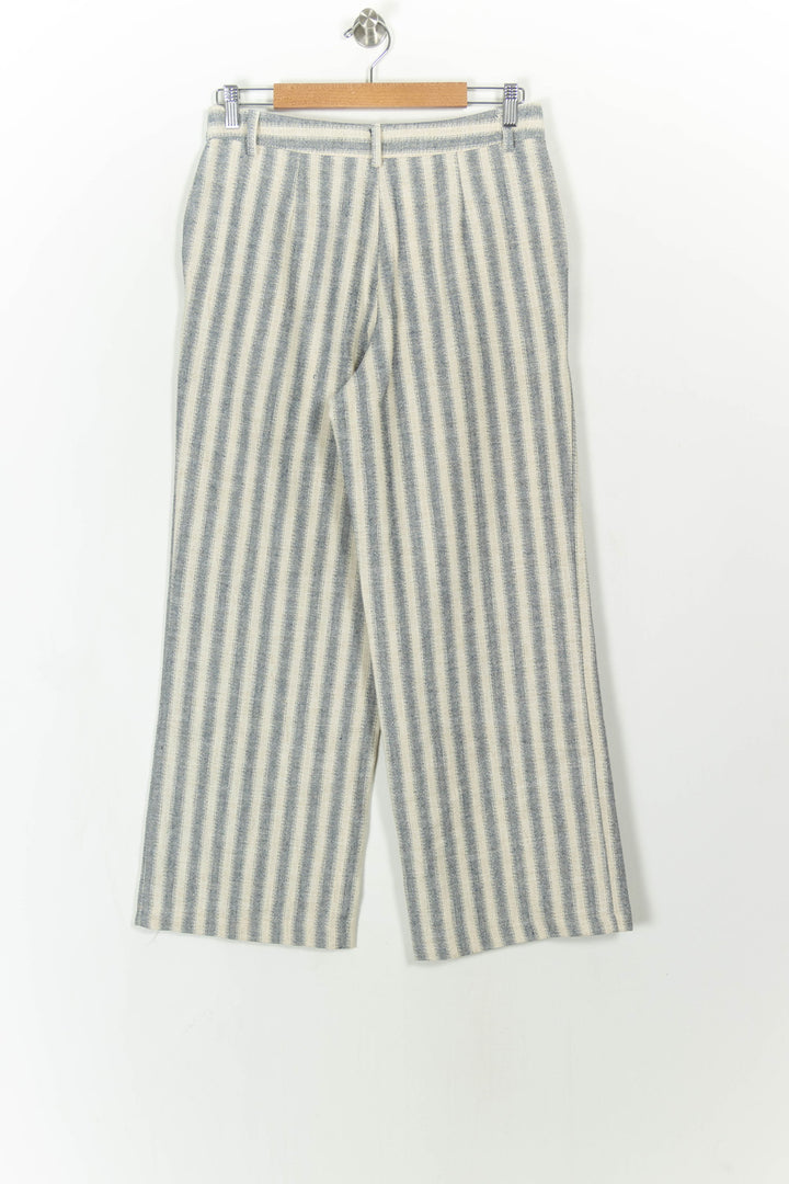 Pantalon Rayé Bleu et Beige - Taille L/40 de la marque La Fée Maraboutée | PARAD108865 - Vendu par Paradigme - Image 4