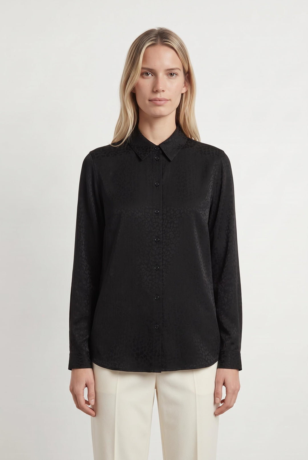 Chemisier Noire - Taille XS/34