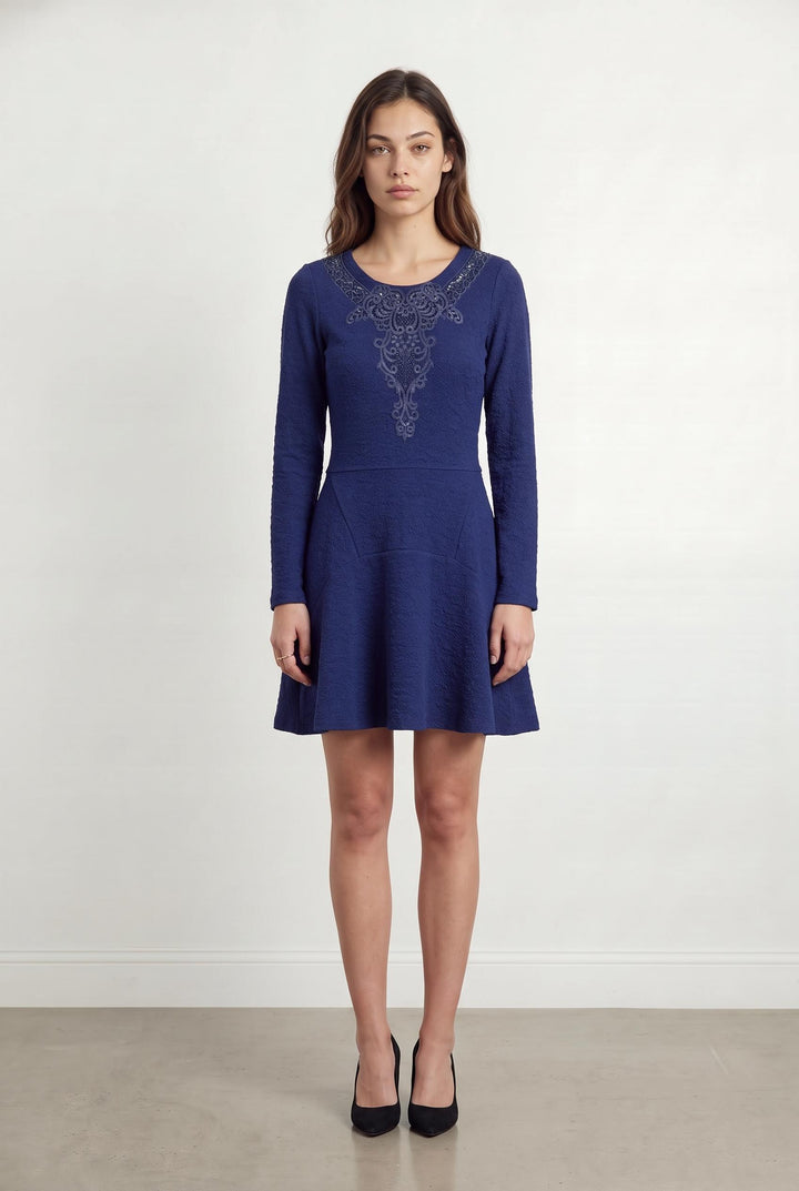 Robe Courte Bleue - Taille XS/34