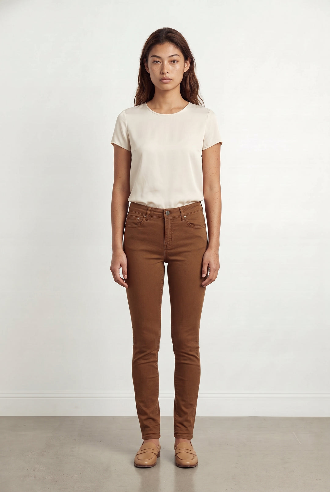Jean Marron - Taille S/36 de la marque The Kooples | PARAD10909 - Vendu par Paradigme - Image 1