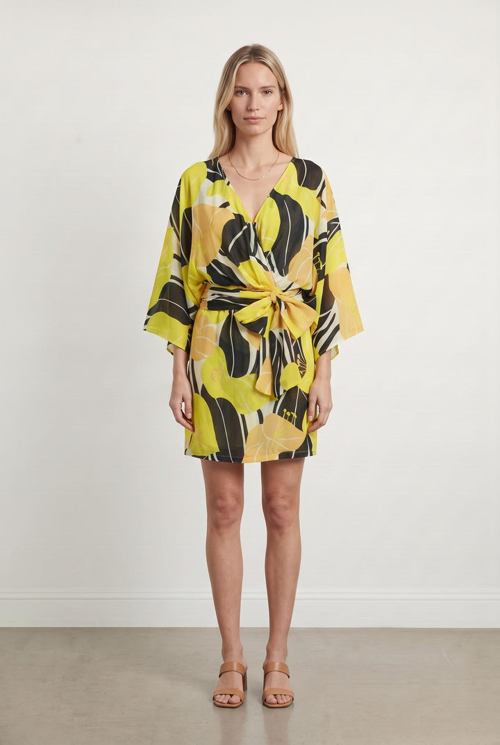 Robe Courte Jaune - Taille S/36