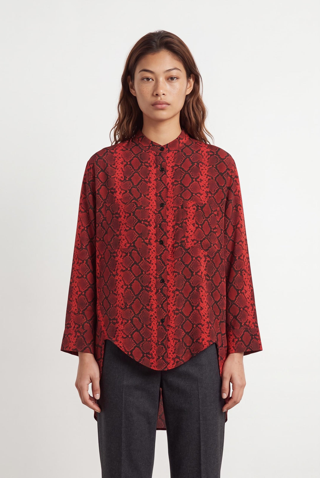 Chemisier Rouge - Taille M/38