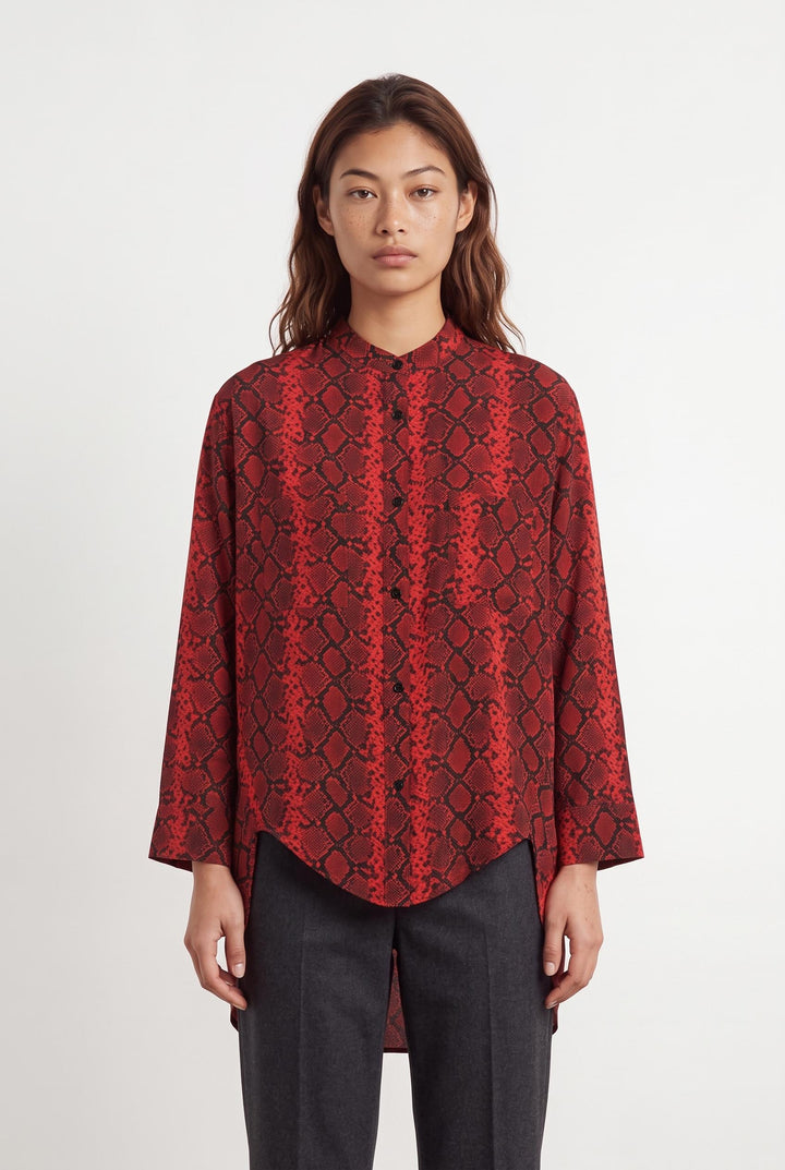 Chemisier Rouge - Taille M/38