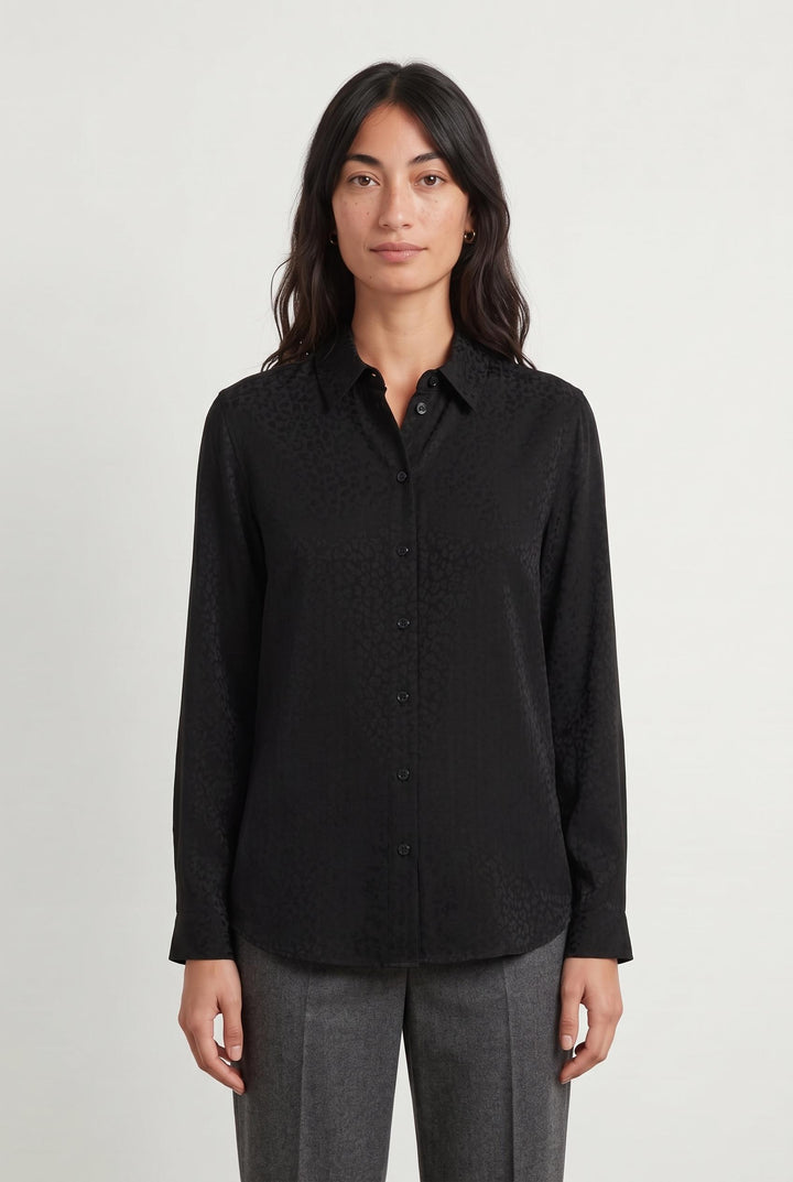 Chemisier Noire - Taille S/36