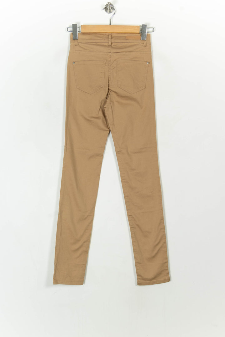 Pantalon Beige - Taille XS/34 de la marque Caroll | PARAD10925 - Vendu par Paradigme - Image 5