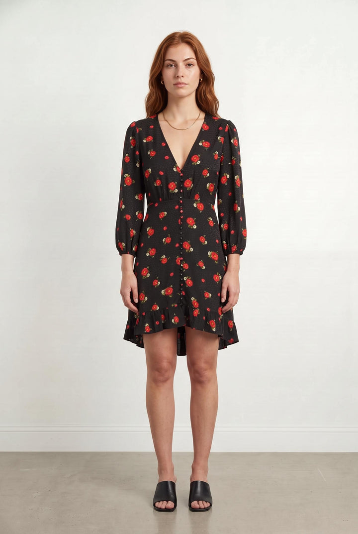 Robe Courte Noire - Taille S/36