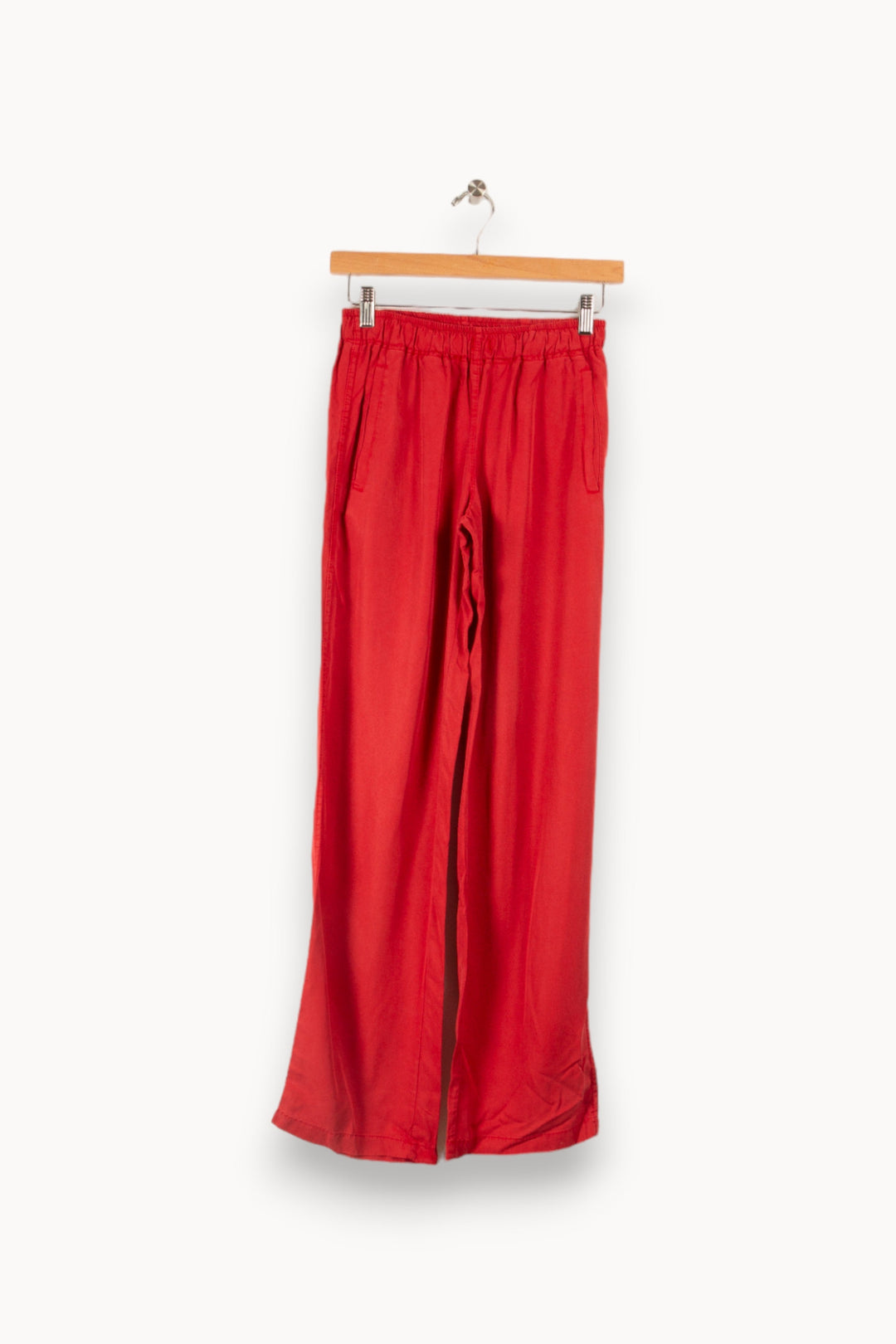 Pantalon fluide coquelicot - S/36