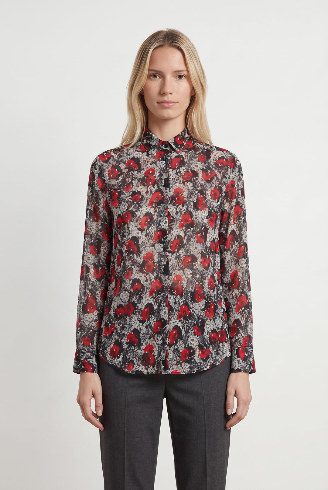 Chemisier Grise - Taille M/38