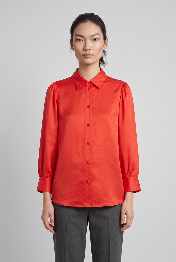 Chemisier Rouge - Taille S/36