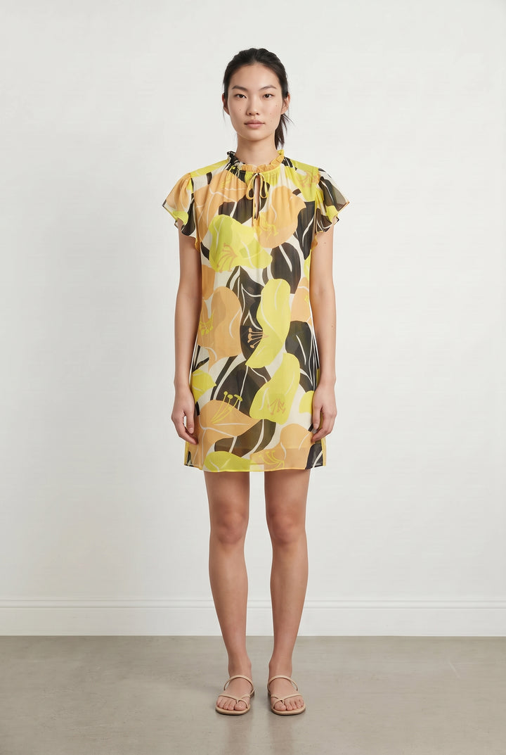 Robe Courte Jaune - Taille S/36