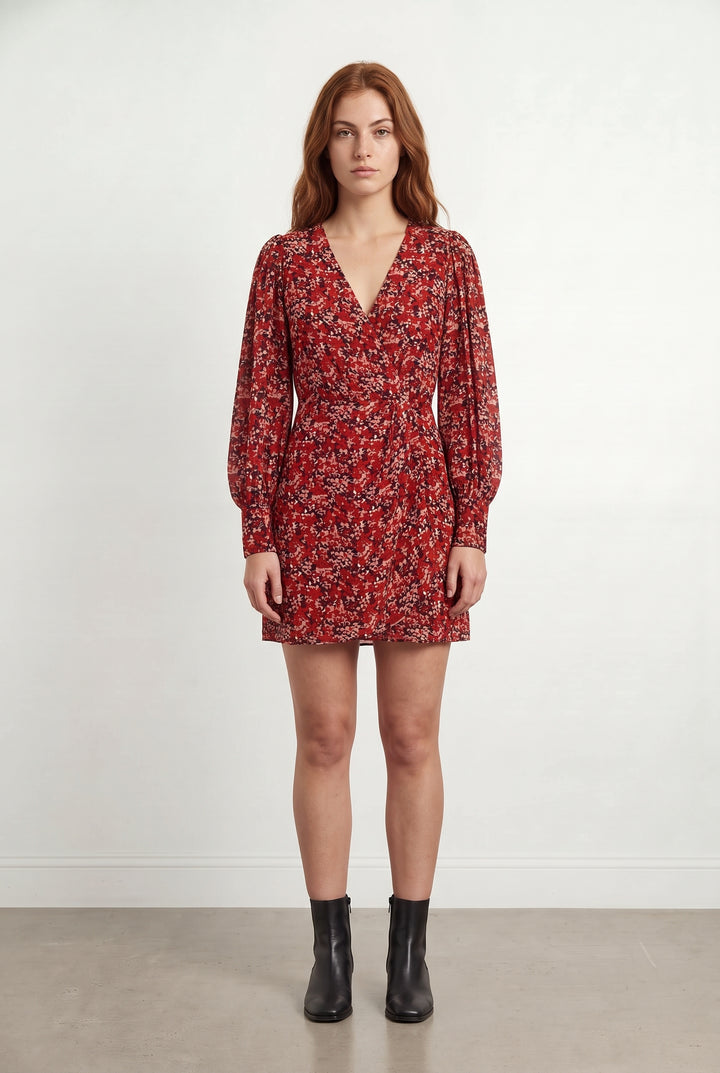 Robe Courte Rouge - Taille S/36