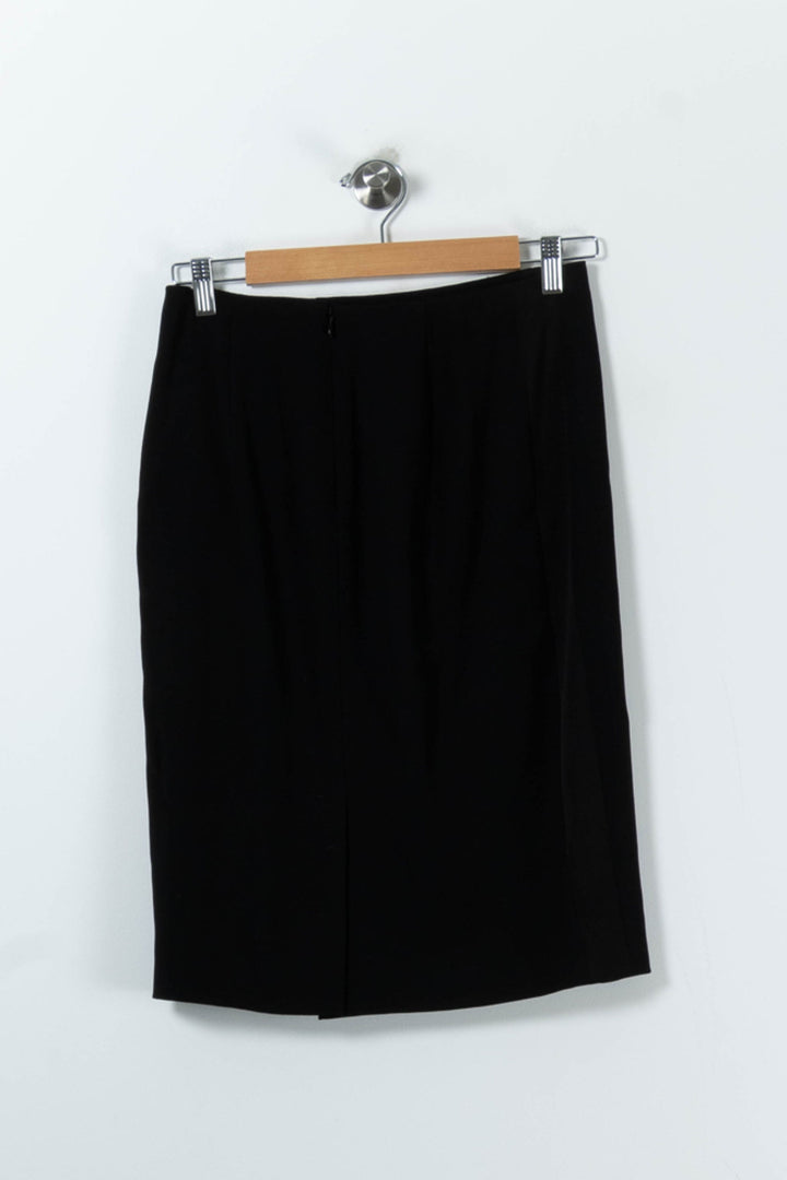 Jupe Noire - Taille M/38 de la marque Paule Ka | PARAD10952 - Vendu par Paradigme - Image 4
