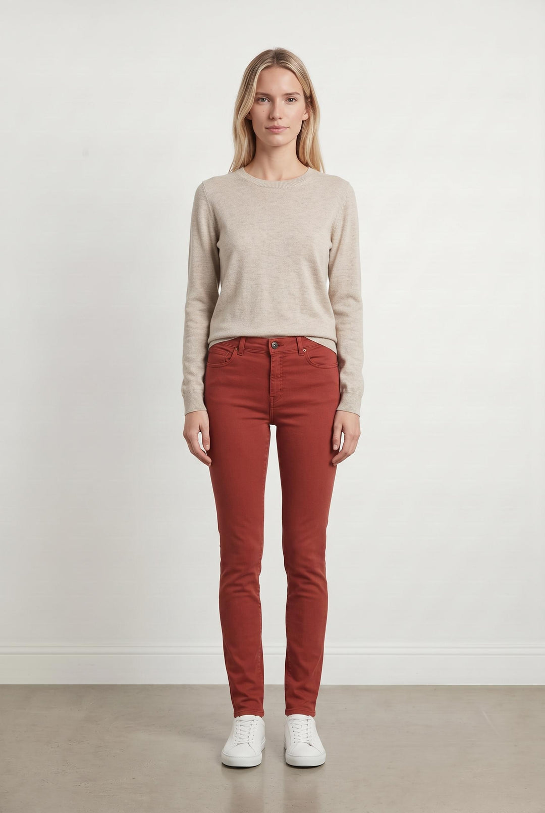 Jean Rouge - Taille XS/34