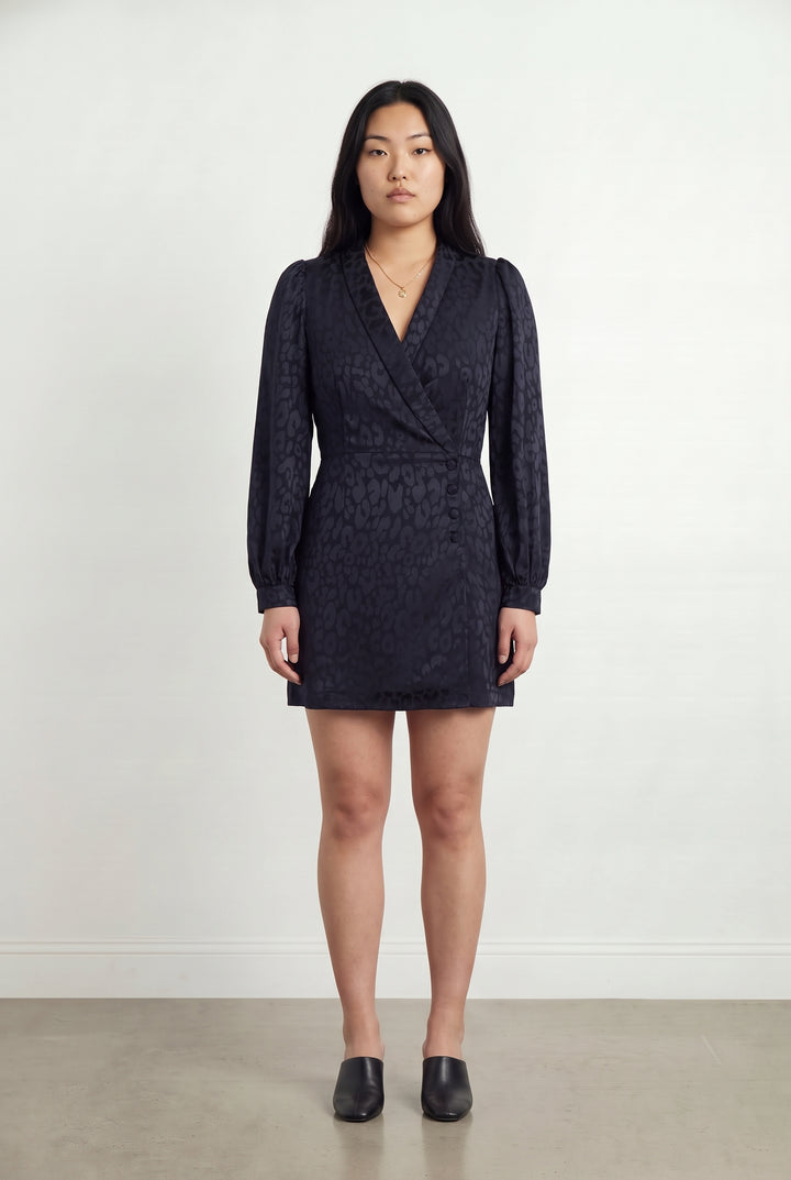 Robe Courte Bleue - Taille L/40