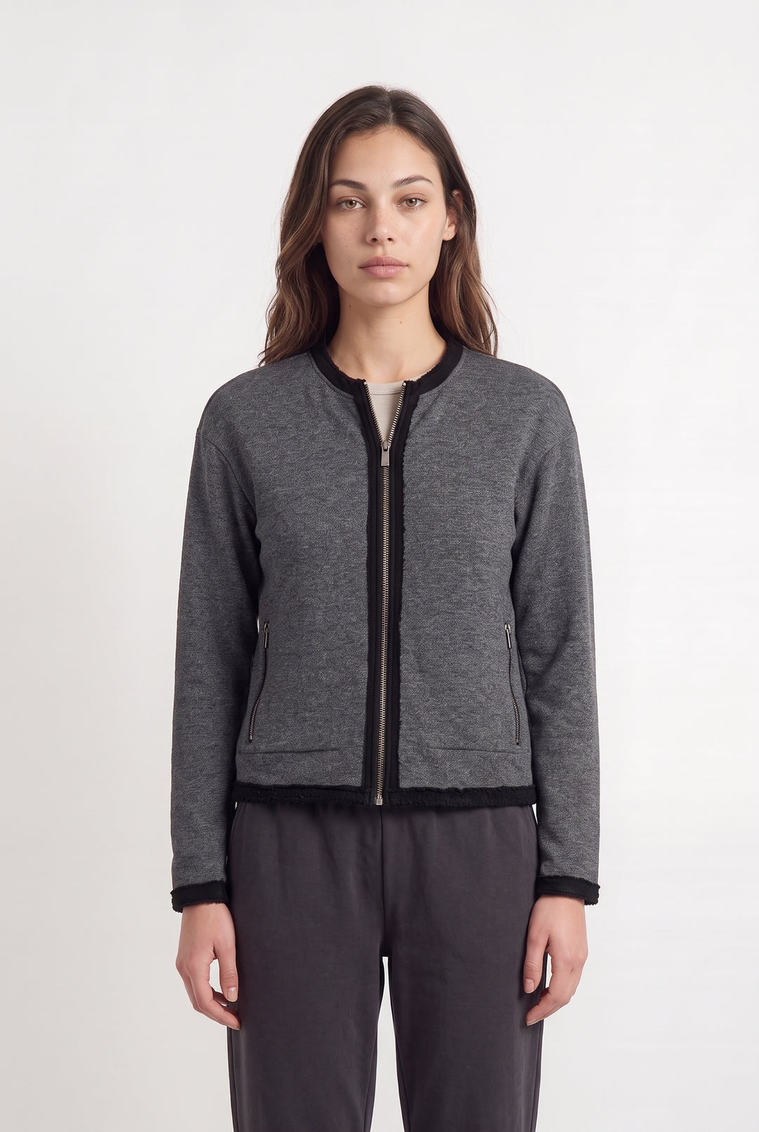 Sweat Gris - Taille XS/34