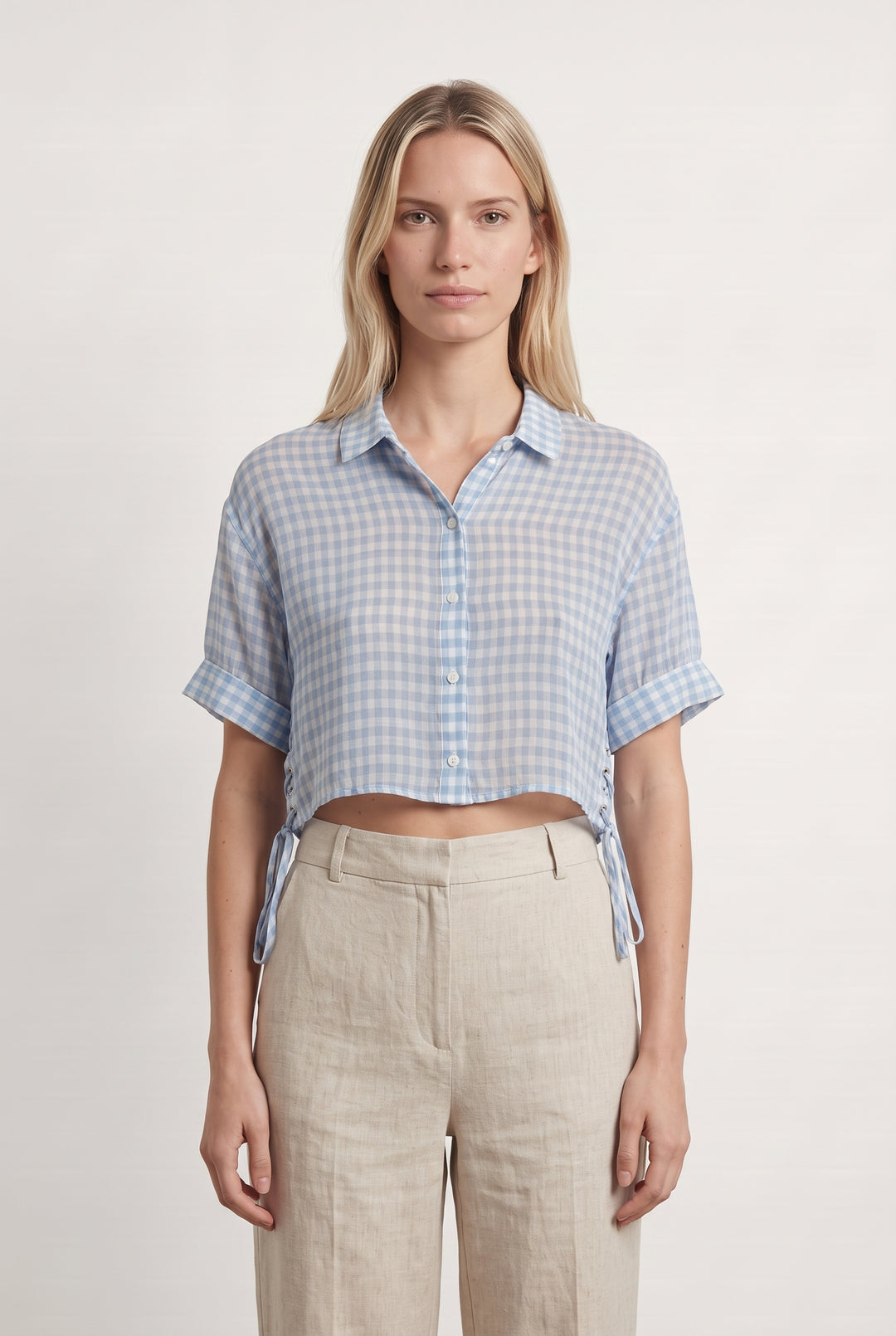 Chemisier Bleue - Taille S/36