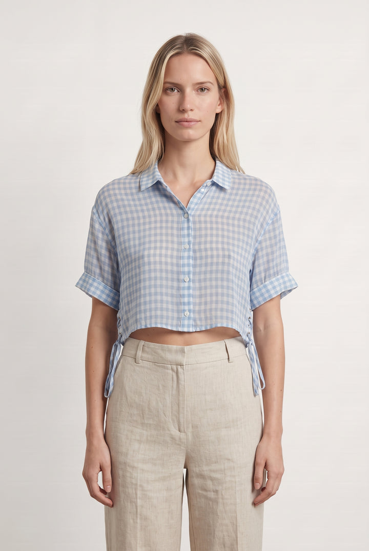 Chemisier Bleue - Taille S/36