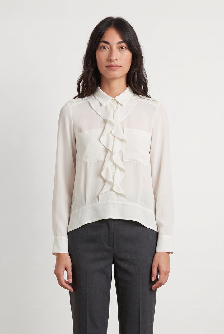 Chemisier Beige - Taille XS/34