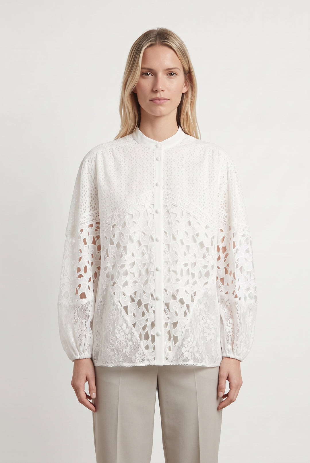 Chemisier Beige - Taille XS/34
