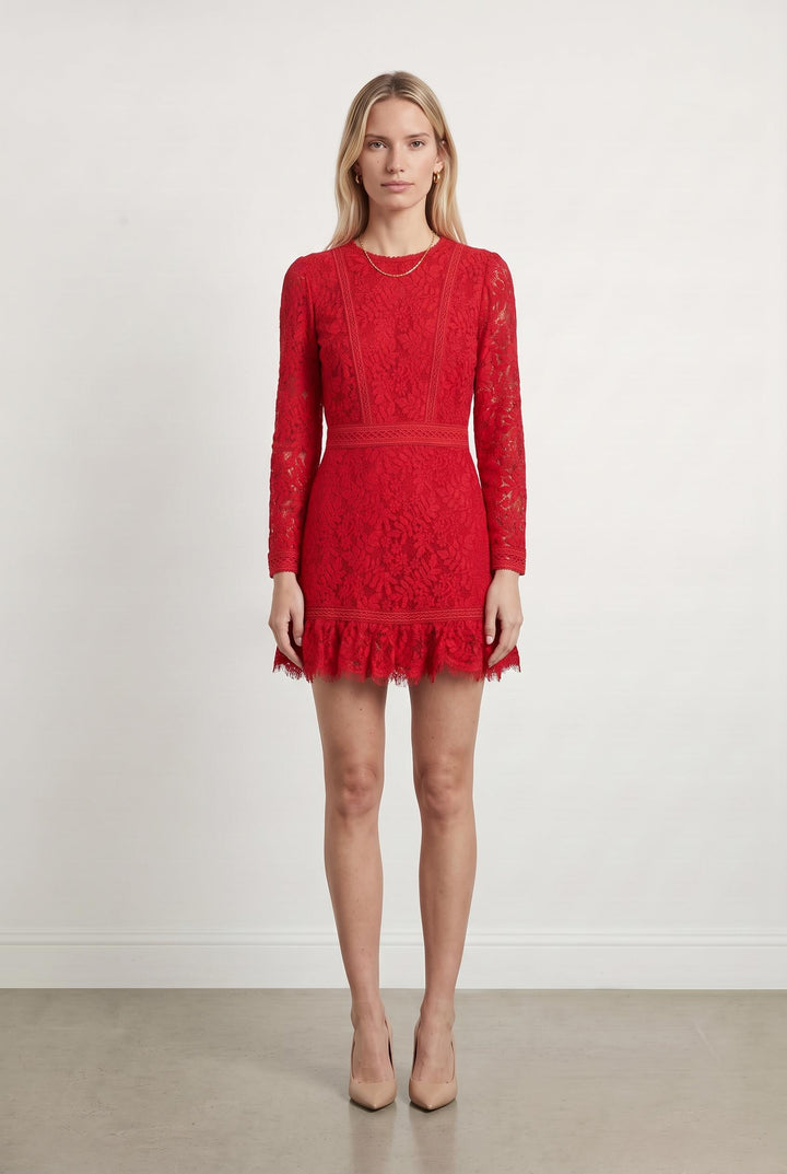 Robe Courte Rouge - Taille M/38