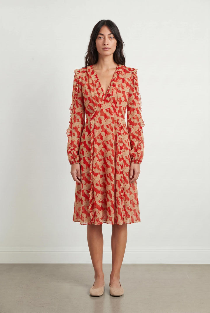 Robe Courte Rouge - Taille S/36