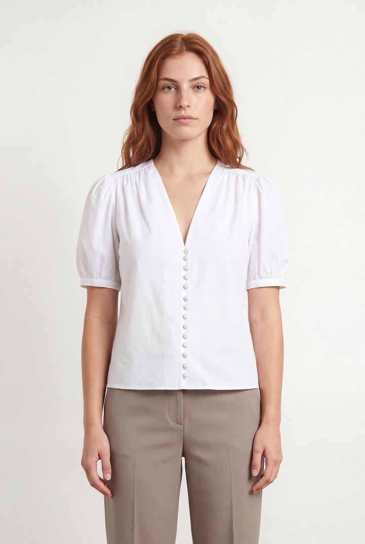 Chemisier Blanche - Taille S/36