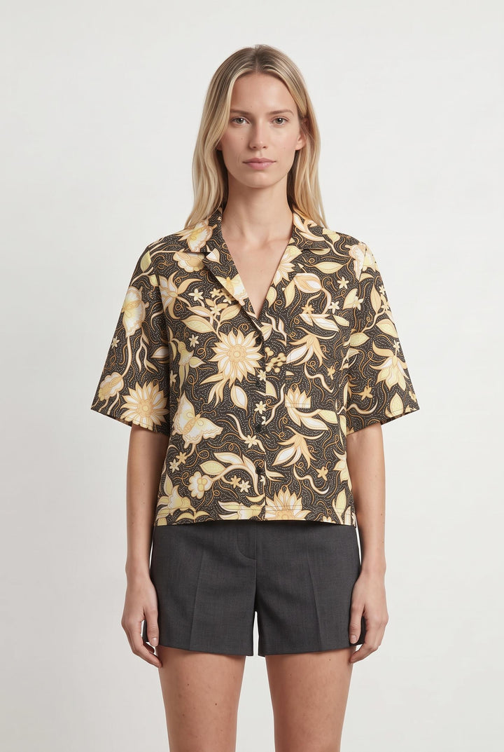Chemisier Noire - Taille S/36