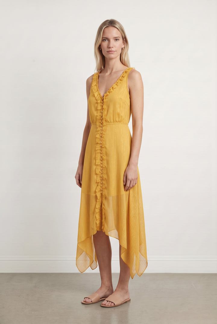 Robe Courte Jaune - Taille S/36