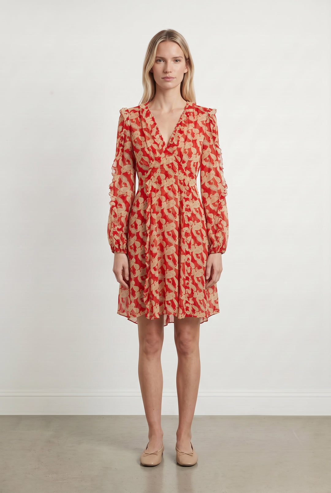 Robe Courte Rouge - Taille M/38