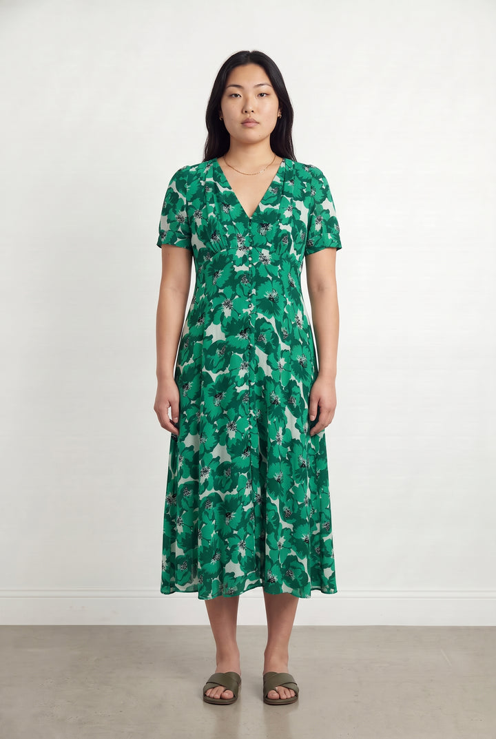 Robe Courte Verte - Taille L/40