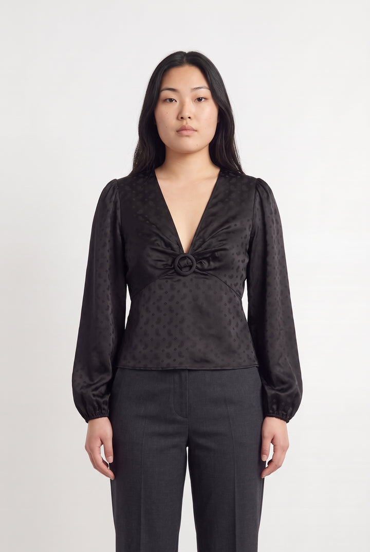 Top Noir - Taille L/40