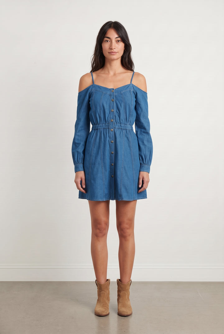 Robe Courte Bleue - Taille S/36