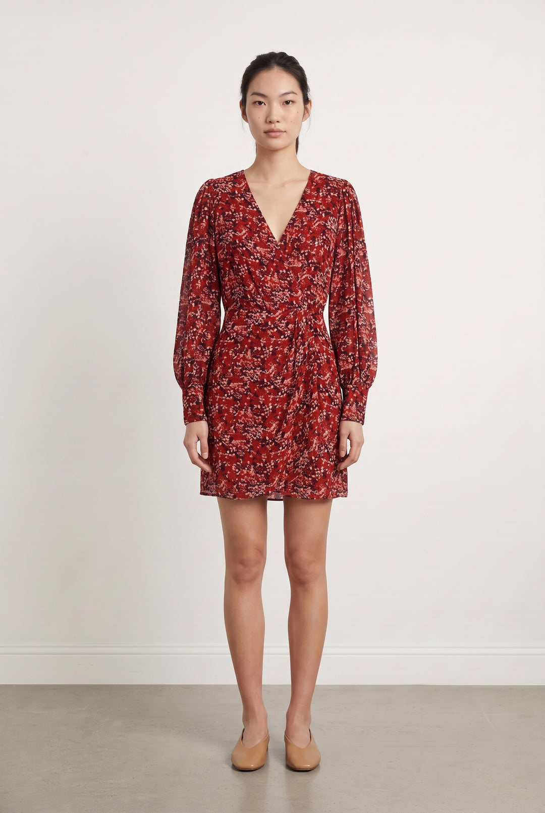 Robe Courte Rouge - Taille XS/34
