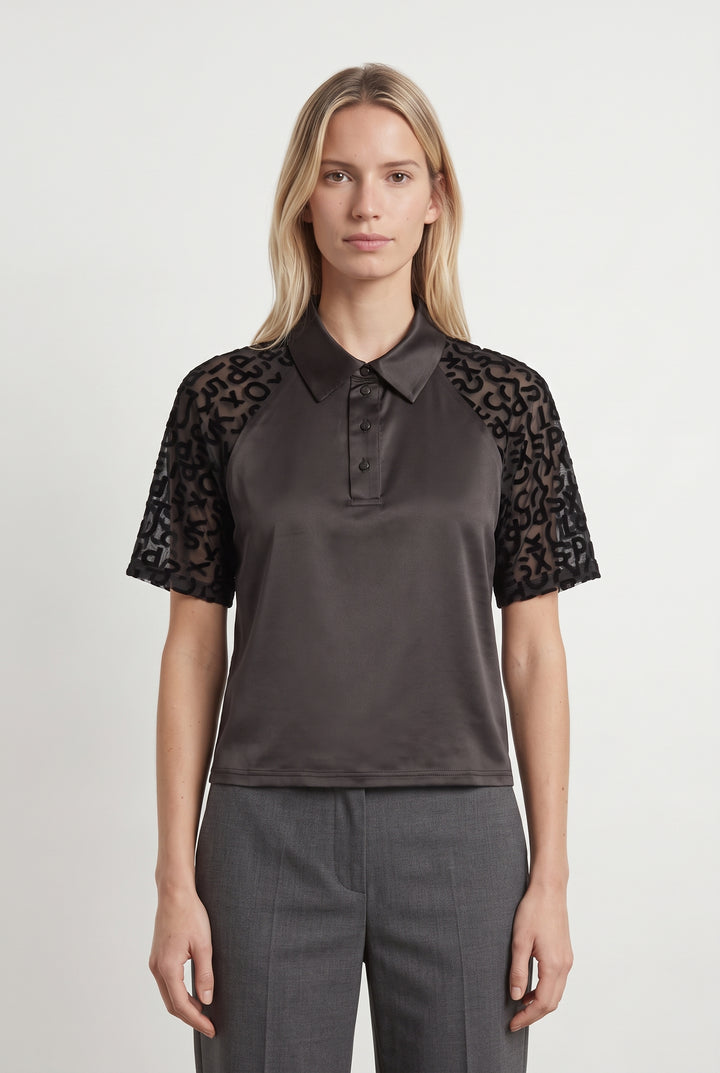 Tee-shirt Noir - Taille S/36