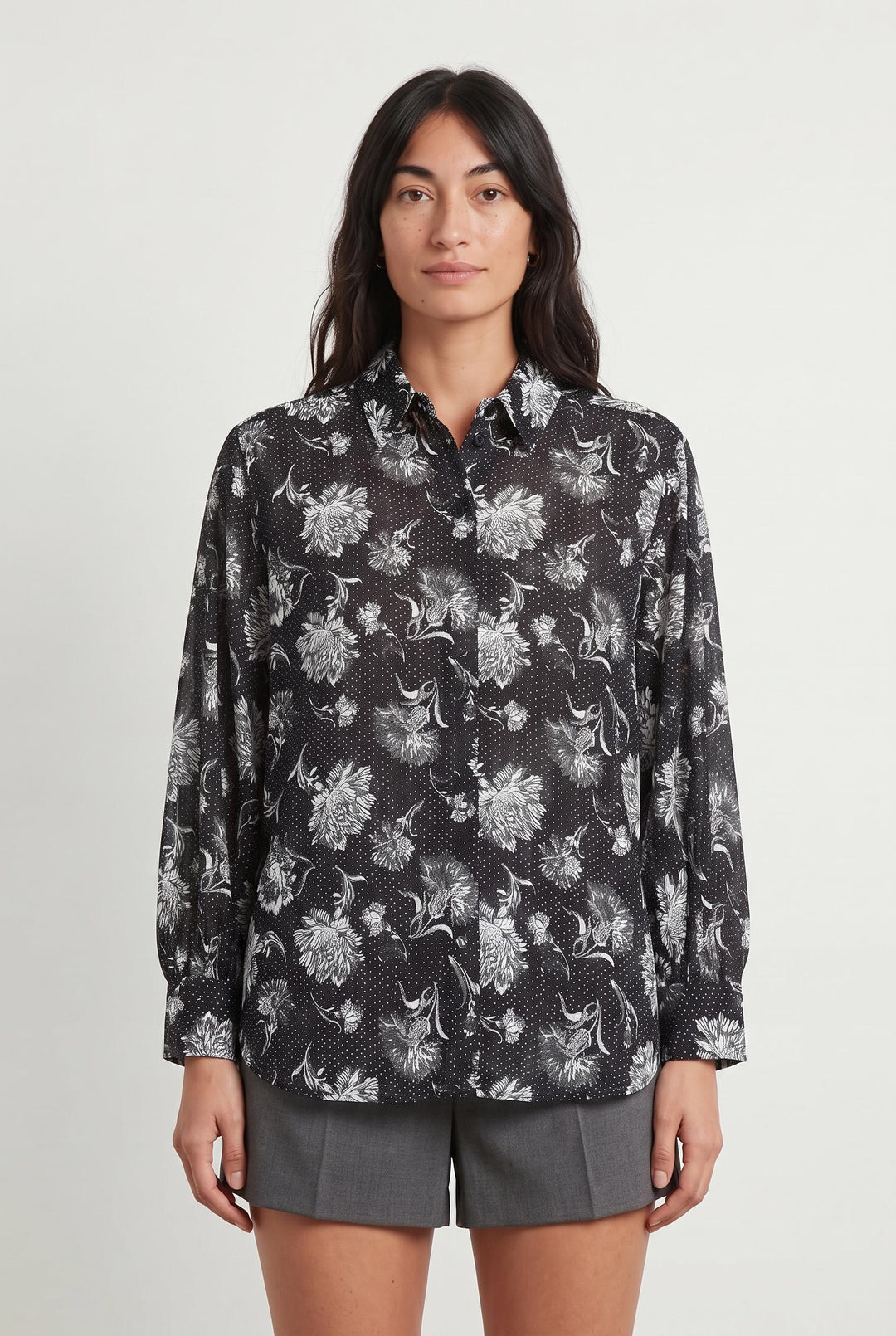 Chemisier Noire - Taille S/36