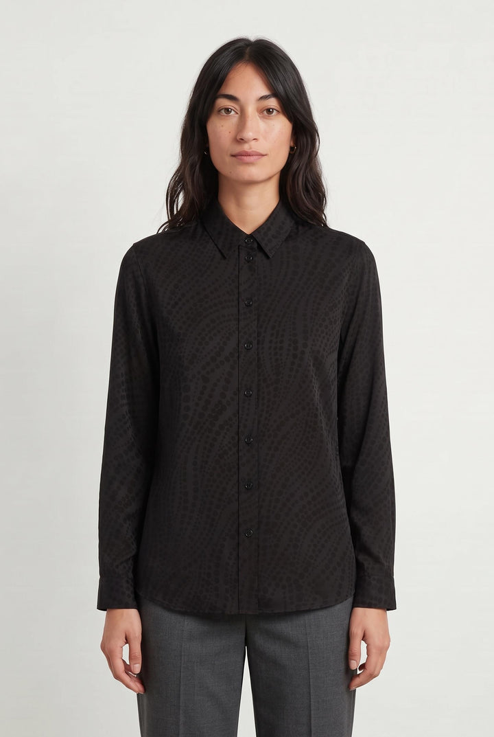Chemisier Noire - Taille S/36