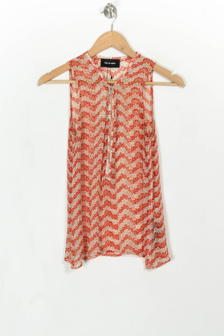 Top Rouge - Taille XS/34