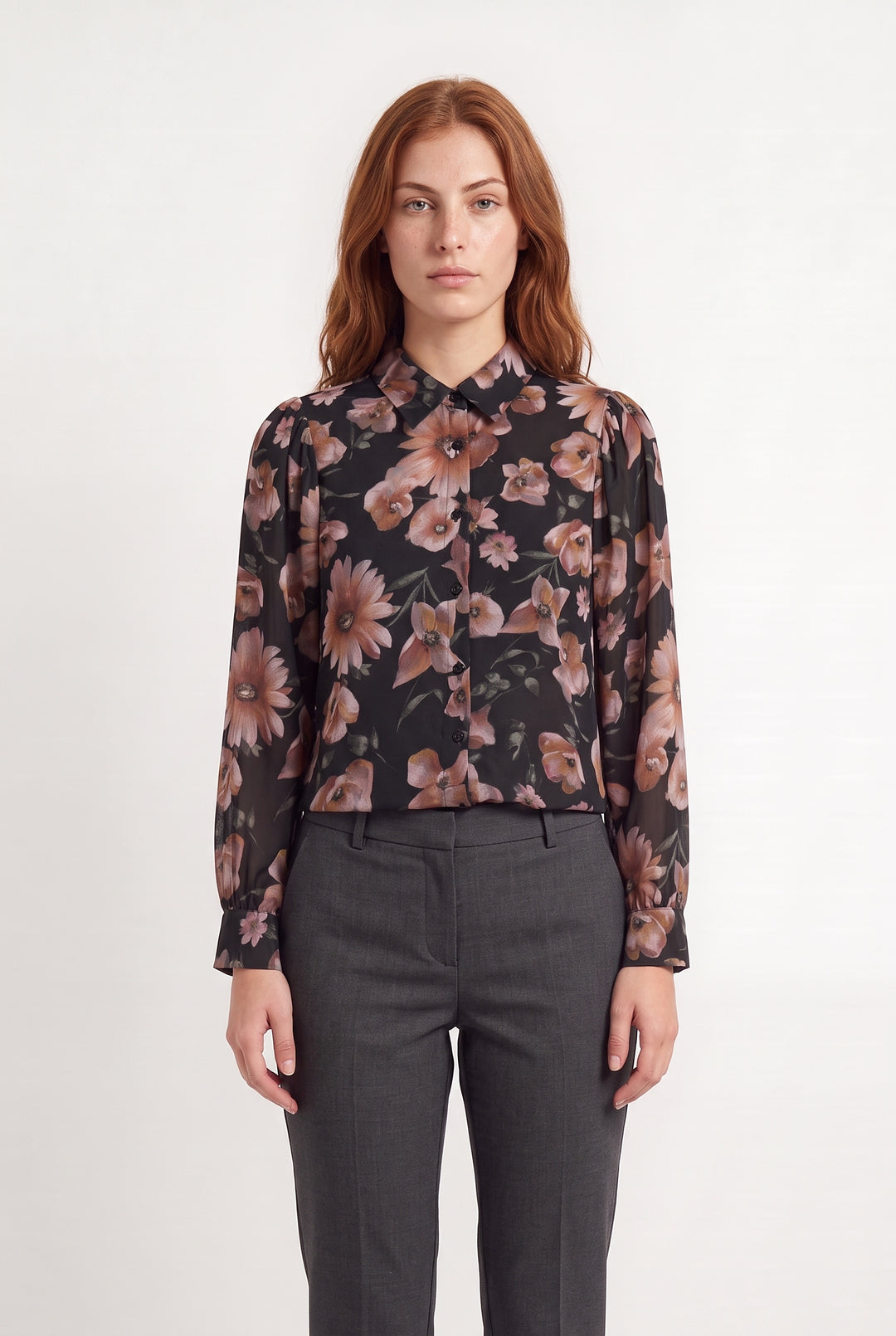 Chemisier Noire - Taille S/36