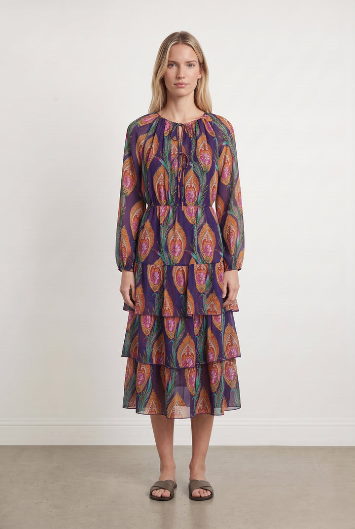Robe Courte Violette - Taille S/36