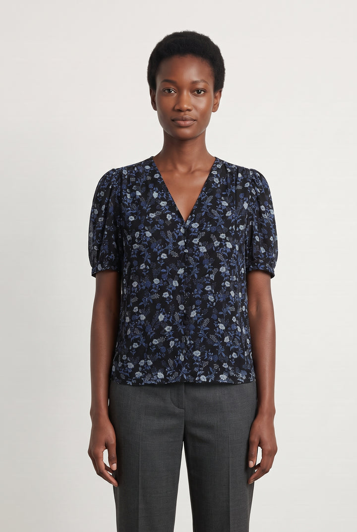 Chemisier Bleue - Taille S/36