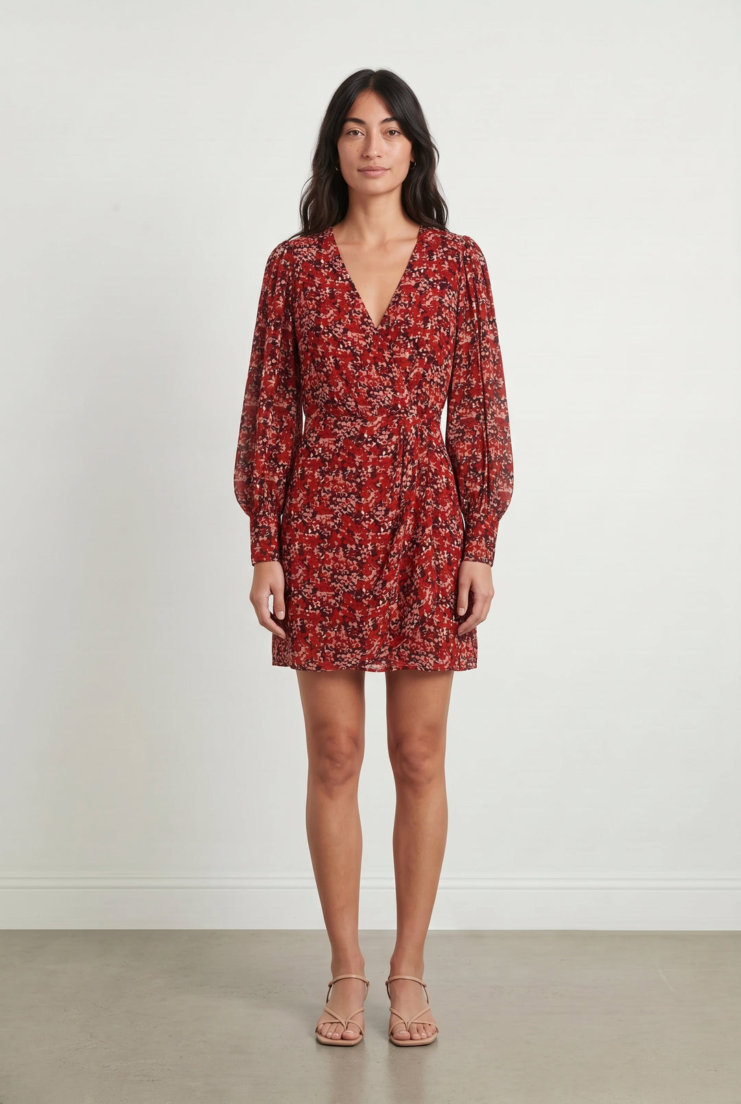 Robe Courte Rouge - Taille XS/34