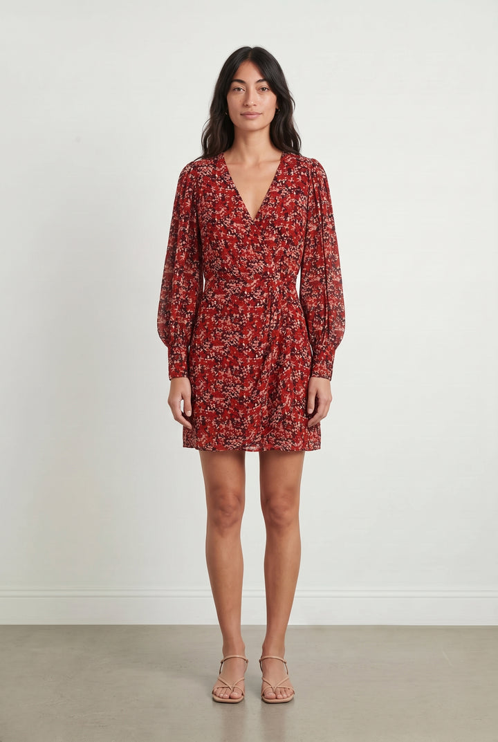 Robe Courte Rouge - Taille XS/34