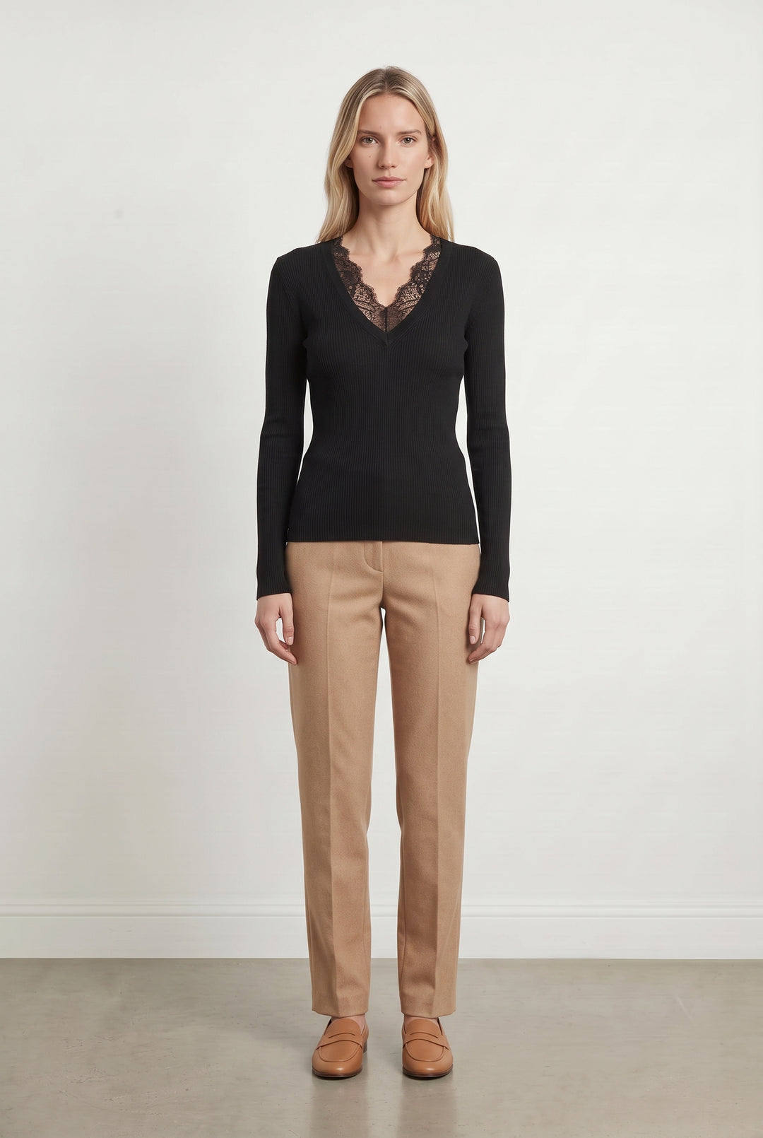 Pull Noir - Taille S/36