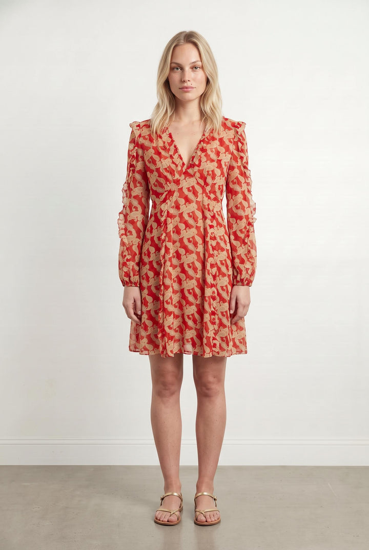 Robe Courte Rouge - Taille L/40