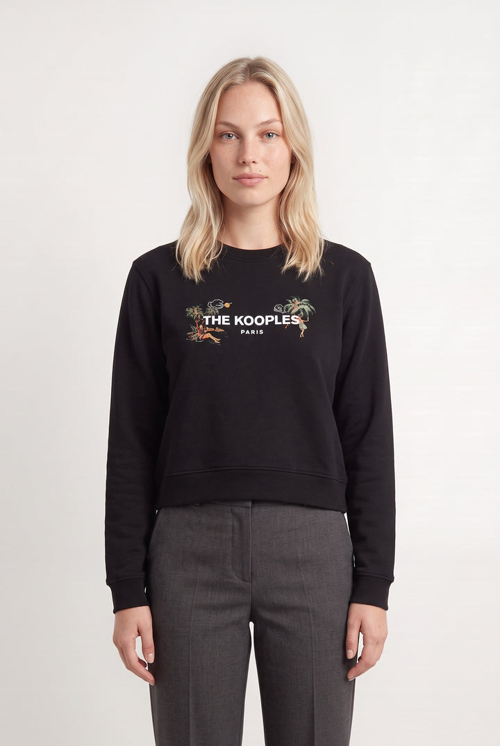 Sweat Noir - Taille L/40