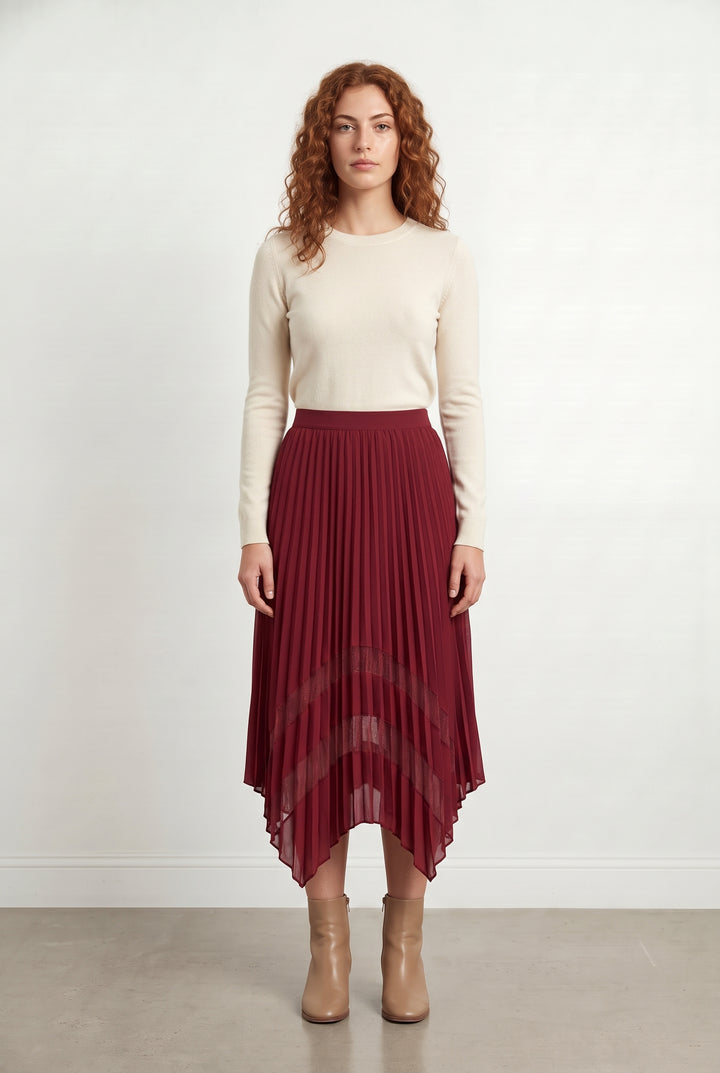 Jupe Bordeaux - Taille M/38