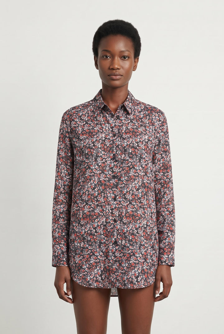 Chemisier Rouge - Taille XS/34