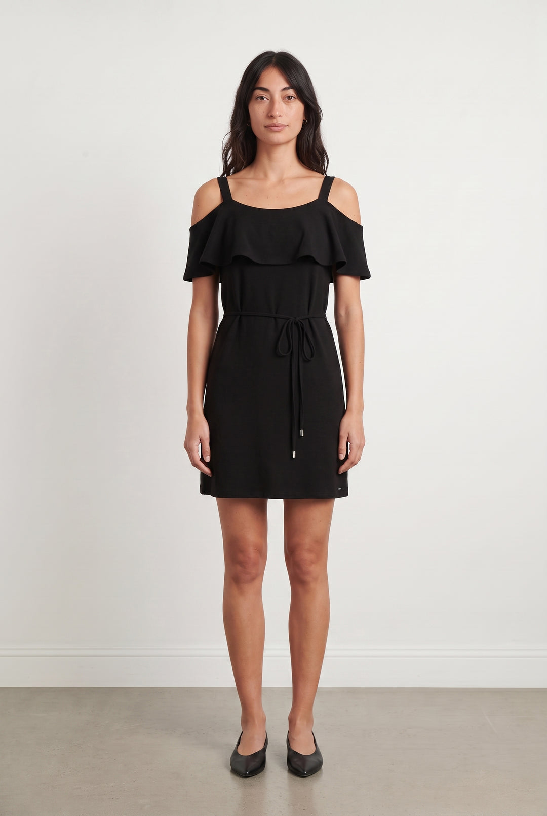 Robe Courte Noire - Taille XS/34 de la marque IKKS | PARAD110726 - Vendu par Paradigme - Image 1